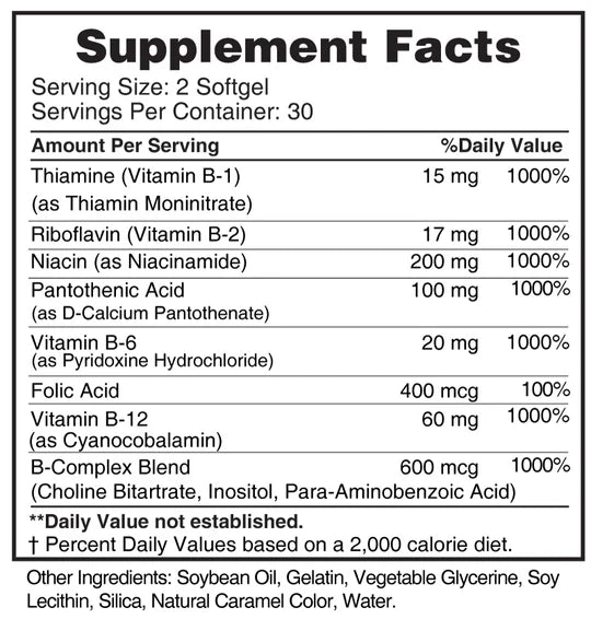 Liquid Vitamin B Complex