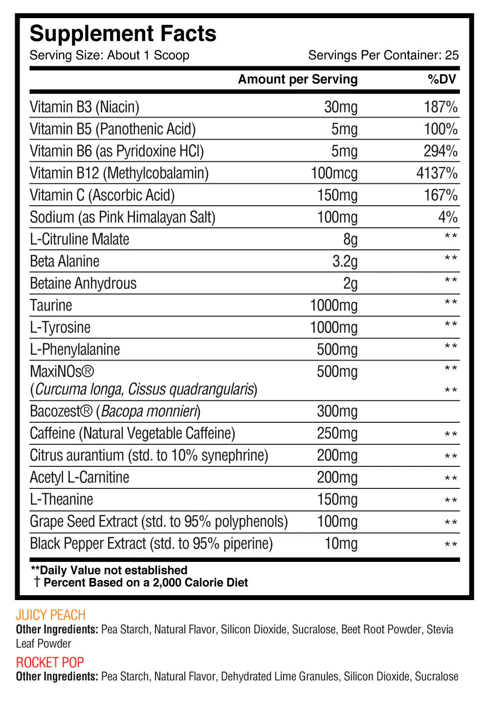 Xtreme Force Pre Workout - Energy, Power, and Focus Amplifier