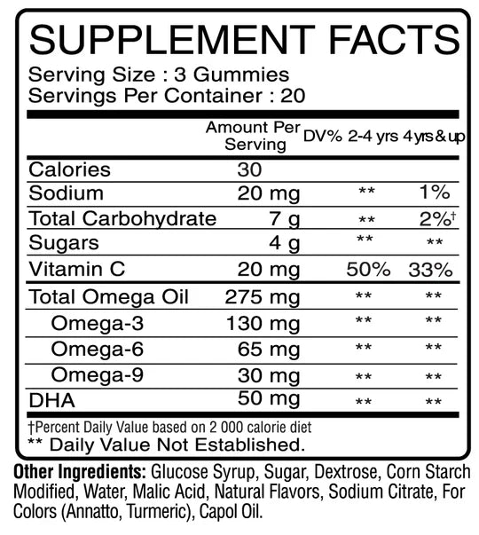 Kids Omega with DHA Gummy