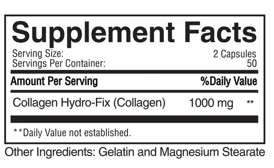 Derma Divine Collagen Hydro-Fix 1000mg