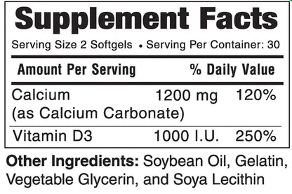 Liquid Calcium Softgel