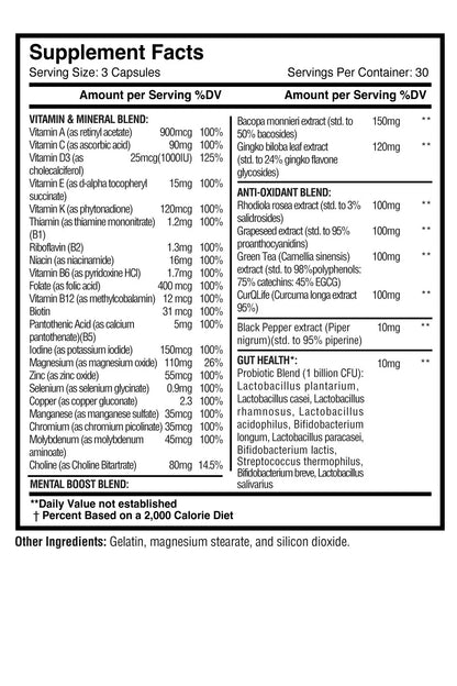 Advanced Focus Multivitamin