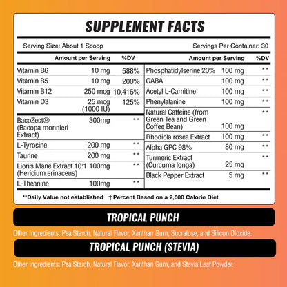 Brain Boost: Nootropic + Energy