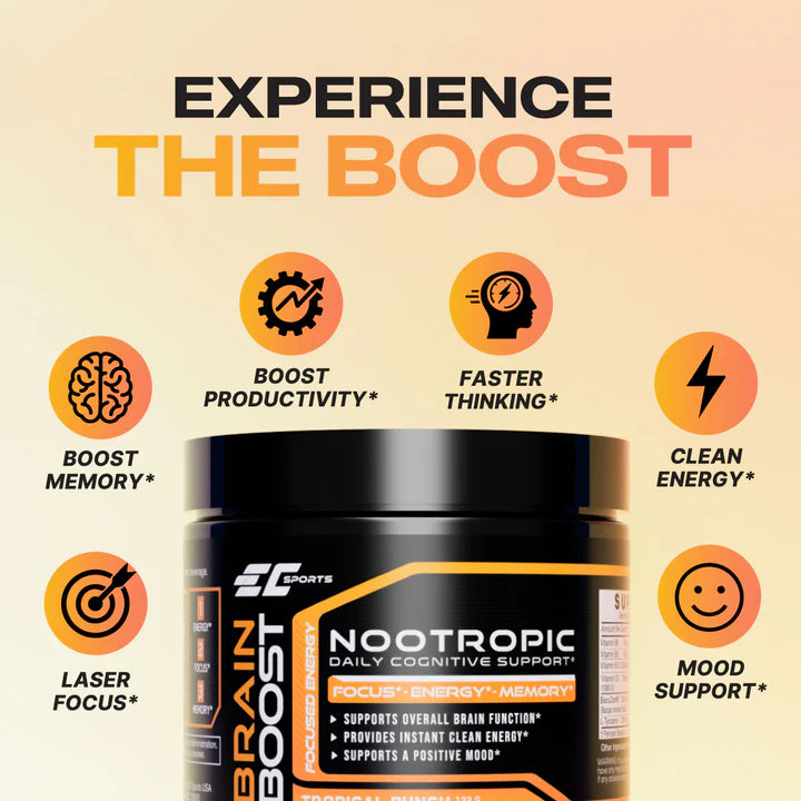 Brain Boost: Nootropic + Energy