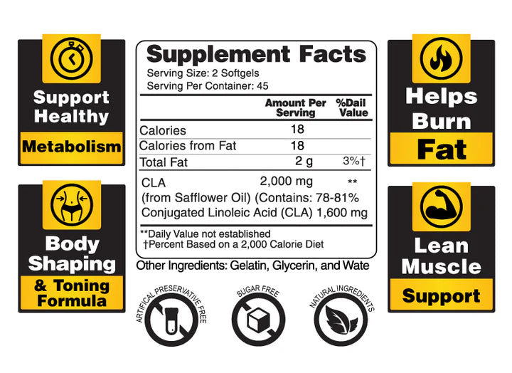 CLA Slim - Conjugated Linoleic Acid
