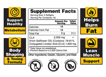 CLA Slim - Conjugated Linoleic Acid