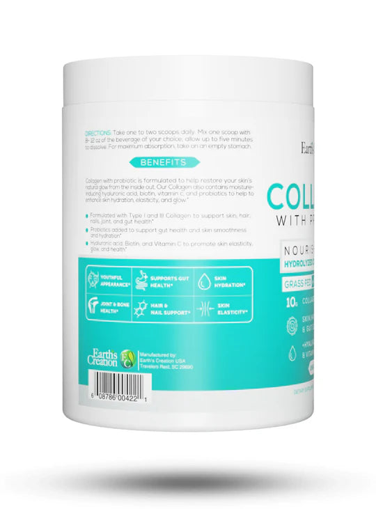 Hydrolyzed Collagen Peptides + Probiotics