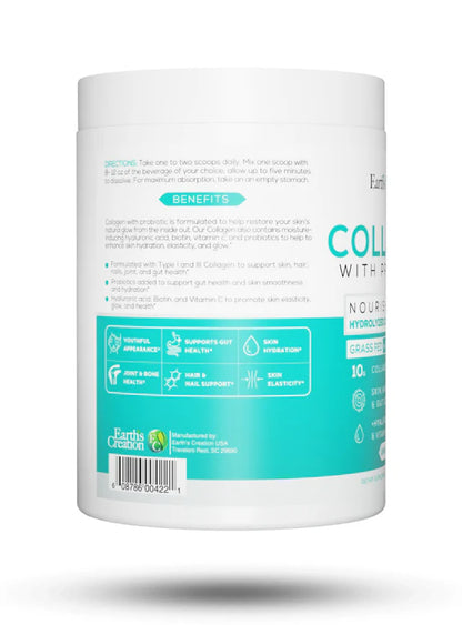 Hydrolyzed Collagen Peptides + Probiotics