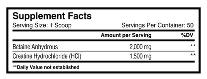 Creatine HCL + Betaine