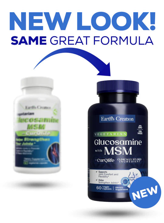 Veggie Glucosamine, MSM, CurQLife®