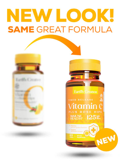 Vitamin C Timed Release 1000mg with Rose Hips