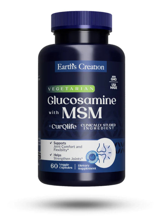 Veggie Glucosamine, MSM, CurQLife®