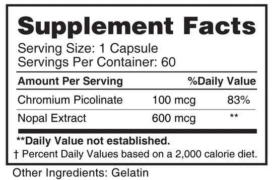 Premium Glucose Care with Nopal Extract