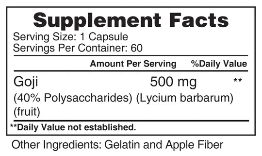 Goji - Super Antioxidant Health