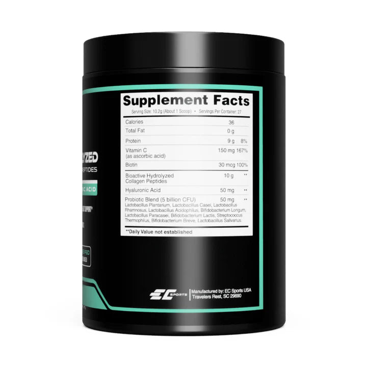 Hydrolyzed Collagen Peptides + Probiotics