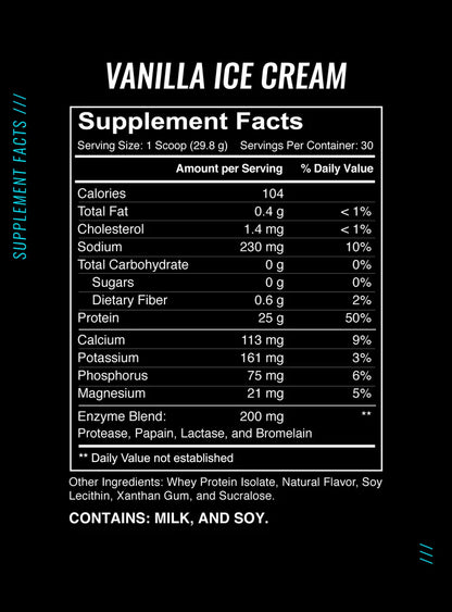 ISO Whey - Pure Isolate + Digestive Enzymes
