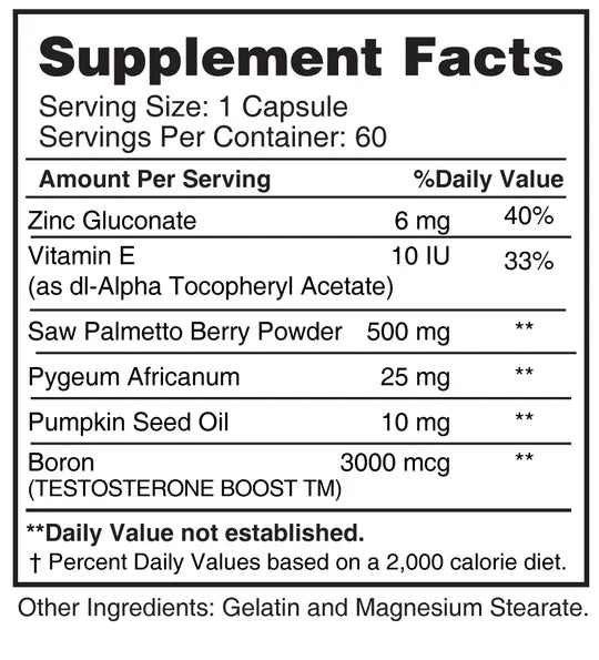 Prostate Plus with Saw Palmetto
