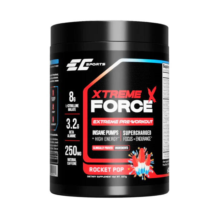 Xtreme Force Pre Workout - Energy, Power, and Focus Amplifier