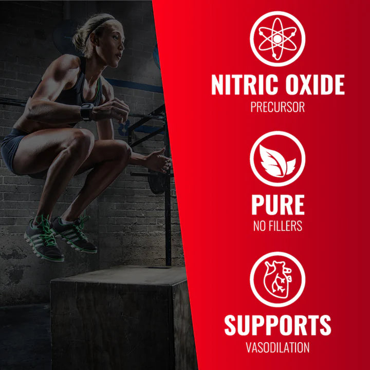 L-Arginine + OptiNOs Nitric Oxide Booster