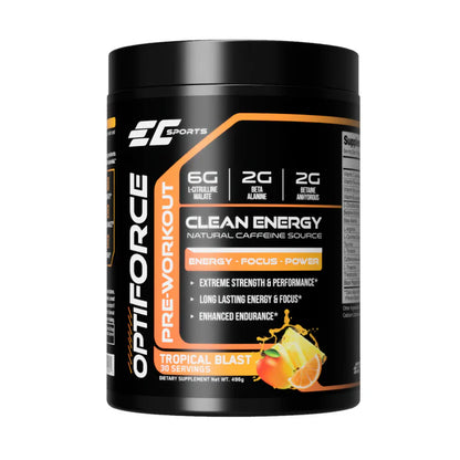 OptiForce Pre Workout - Clean Energy